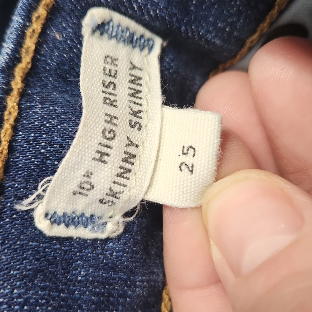 Madewell 10" High Riser Skinny Jeans - 25 - Picture 9 of 10